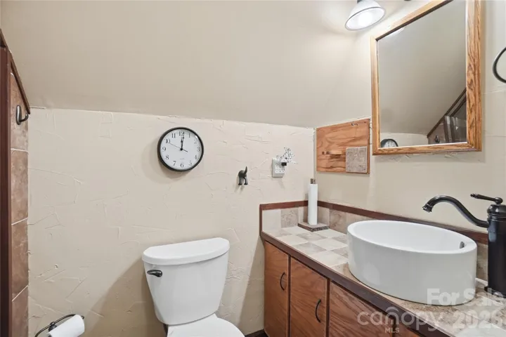 Bathroom with updated vanity