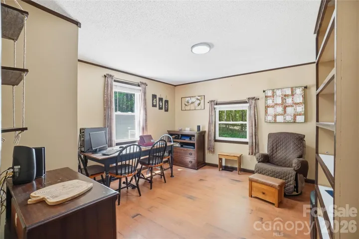 Bedroom 1 - currently utilized as an office