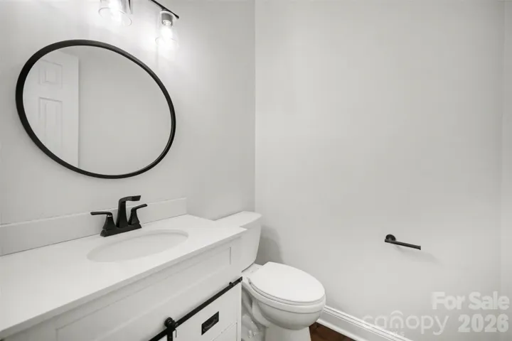 Half Bath on main level