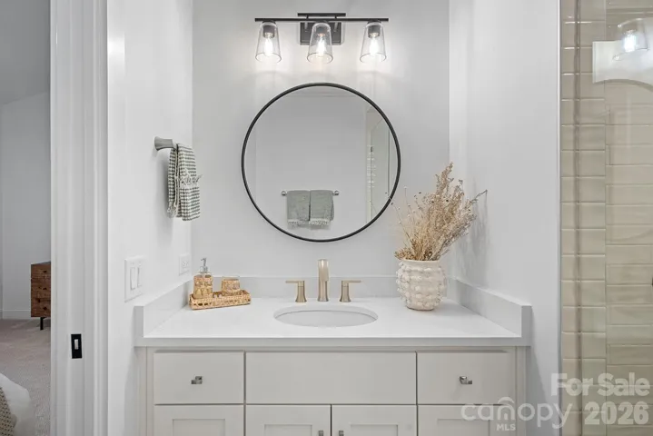 Ensuite full bath #3 with walk-in shower