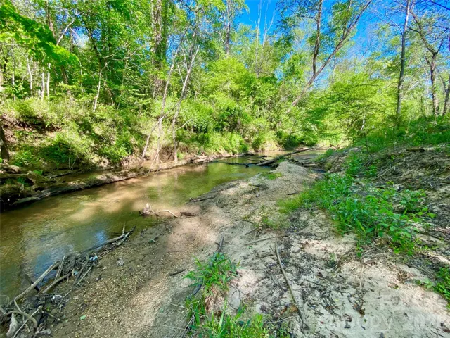 Beach area along Mountain Creek