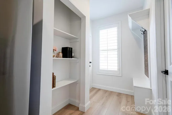 Drop Zone with storage and mud room style space