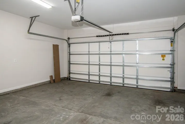 2 Car -Drywall Painted Garage 