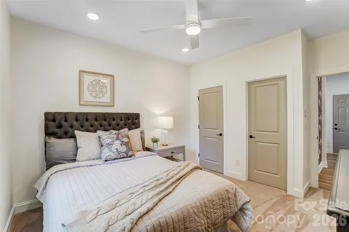 Guest bedroom on the main