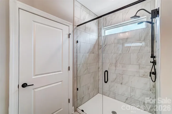 Primary bathroom on the main