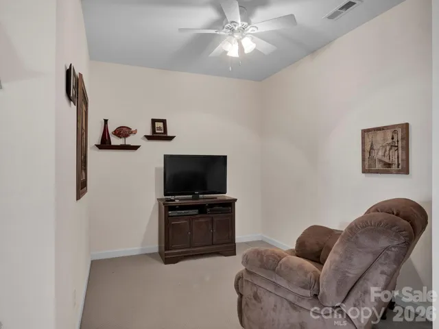 Upstairs loft area