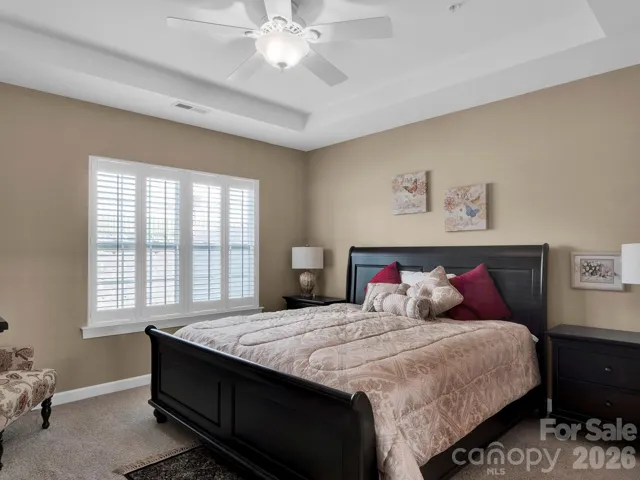 Primary bedroom on the main floor