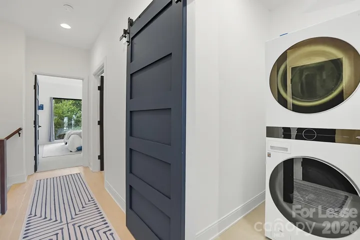 Laundry closet
