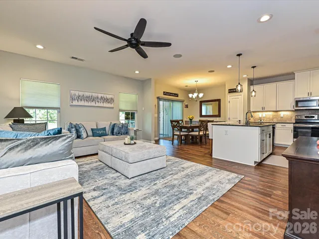 Living Room Kitchen Dining