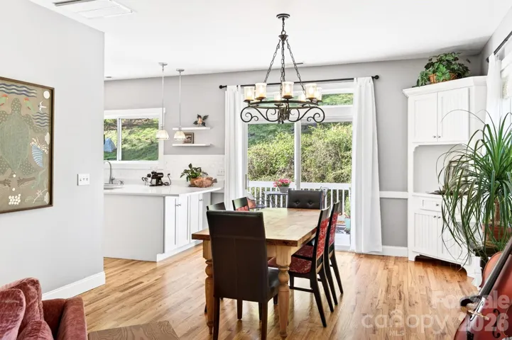 Dining Open to Kitchen