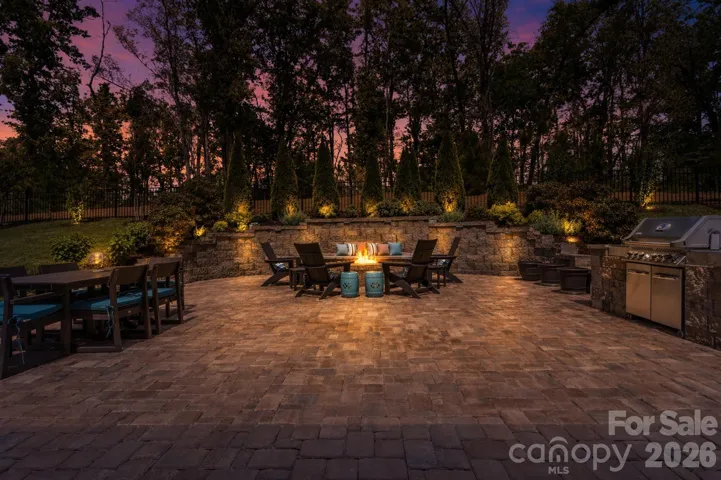 Fireplace at Night 