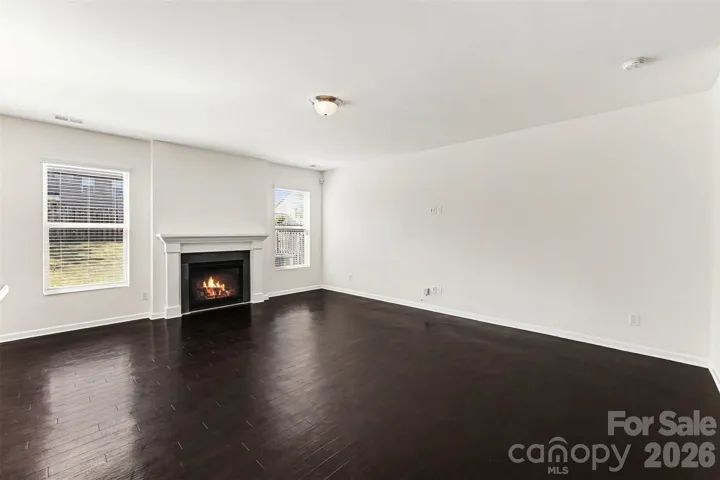 Fireplace is Virtually Staged