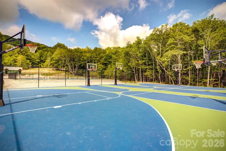 Basketball courts - Camp Eagles Nest