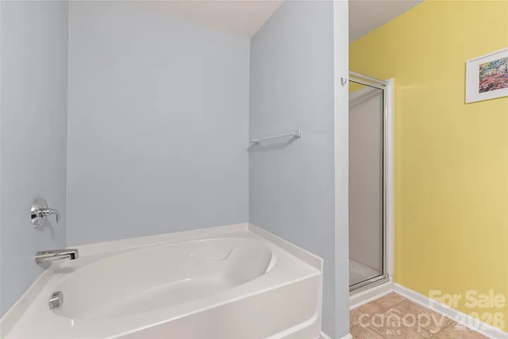 Primary Ensuite - Separate Tub and Shower