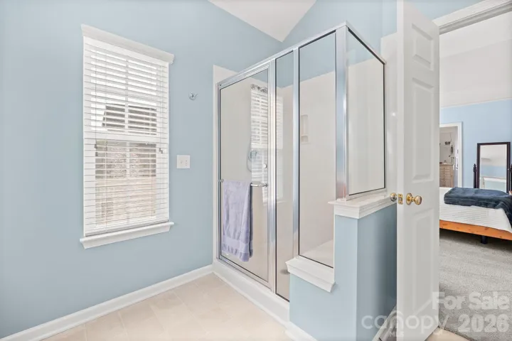 Primary bathroom shower