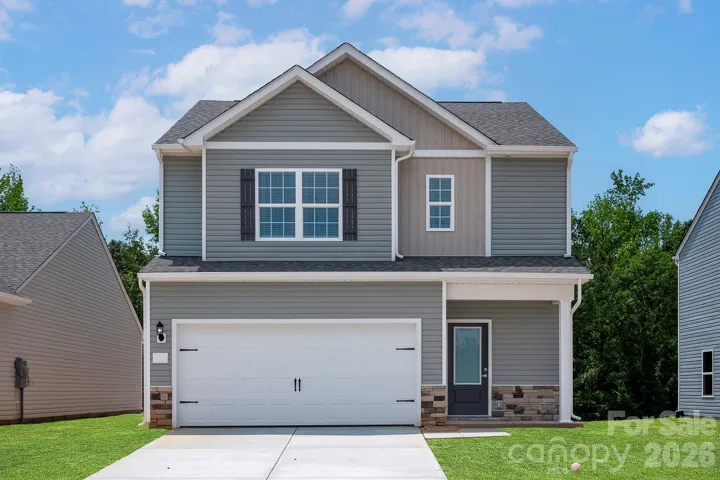 Example of the Carolina built at 814 Willow Estates Drive.