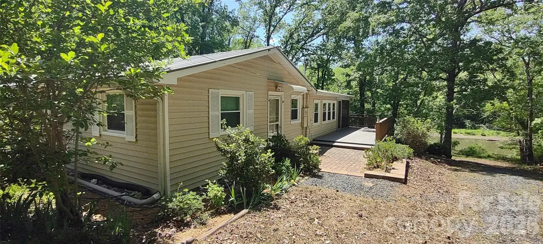 Entry side of house