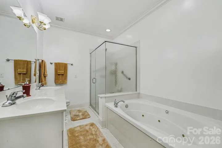 Primary Bathroom with whirlpool tub