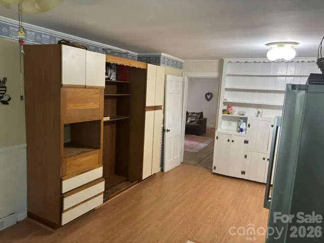 Plenty of cabinets.