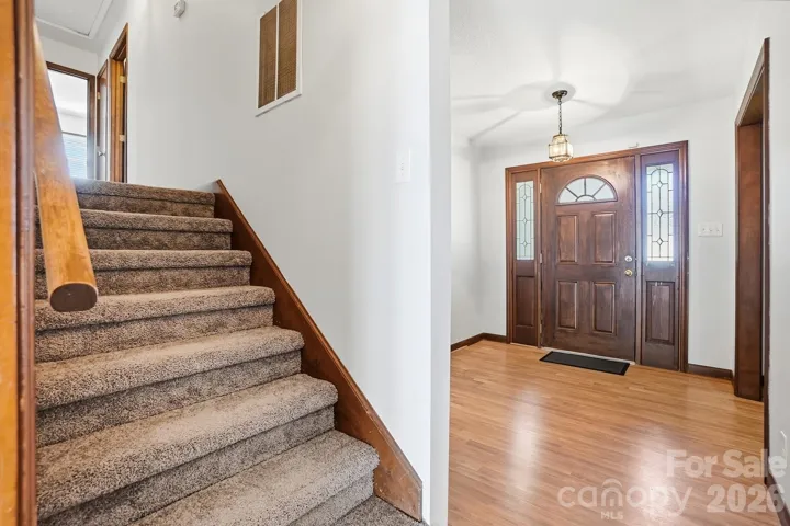 stairs to upper level