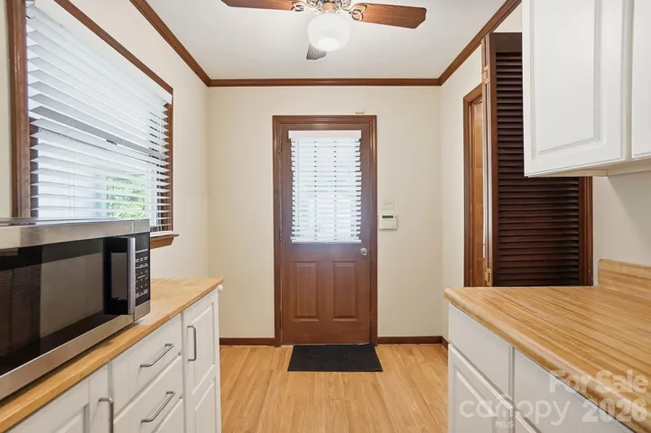 door to carport