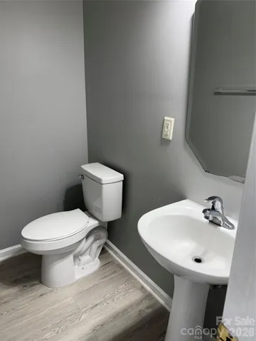 Downstairs half bathroom