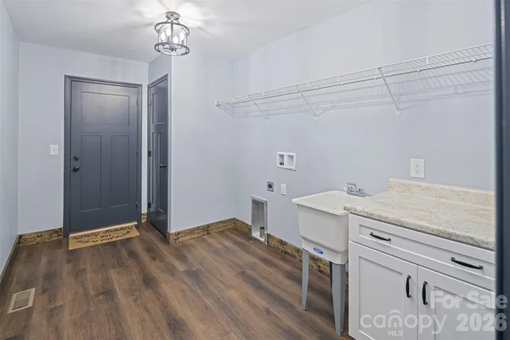 Main Level - Laundry/Mud Room off Garage