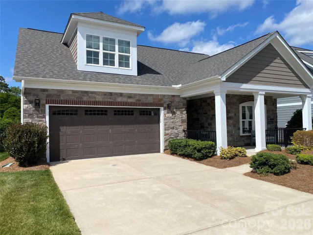 Front elevation / concrete driveway
