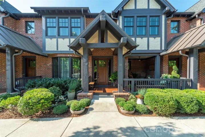 Front door, covered entry porch.