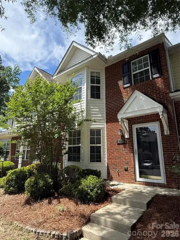 Front of townhouse