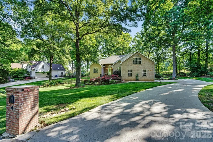 Mature trees provide shade and privacy to your new home