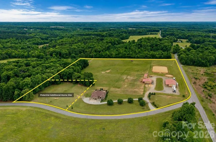 Equestrian property with fully equipped workshop on 18+ gated acres. Opportunity for expansion! Boundary lines are approximate.