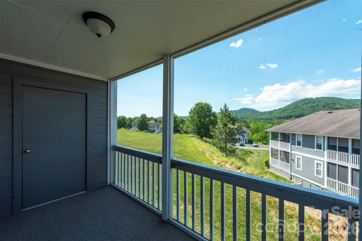 The relaxing place with a view, your screened back porch.