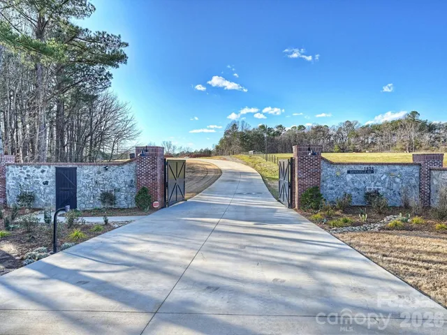 Gated Front Entrance