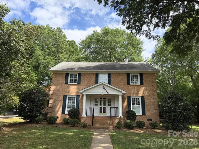From I-485, take Exit 47 for Lawyers Rd toward Mint Hill. Travel east on Lawyers Rd approximately 2 miles. Turn right onto Matthews-Mint Hill Rd. Continue about 0.5 miles, then turn left onto Weathersford Rd. Follow Weathersford Rd approximately 0.3 miles to the intersection with Stony Meadow Dr. The property is located on the corner at the entrance to the cul-de-sac. Use 2532 Weathersford Rd in GPS if needed for accurate navigation.