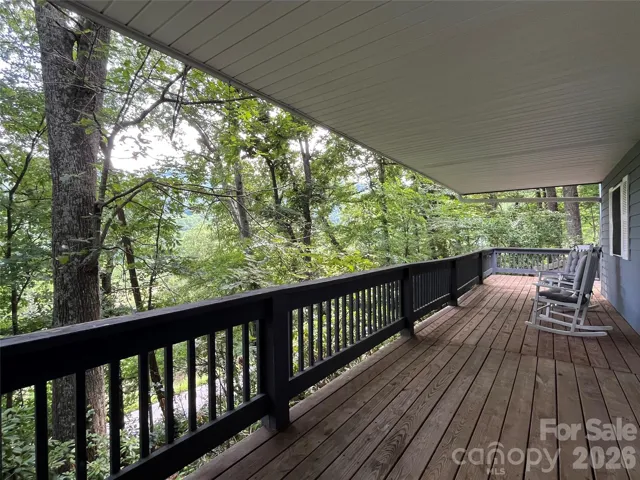 Sit on the front porch and enjoy the view.