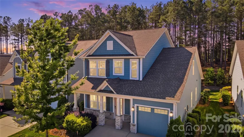 Twilight Photo of Former Model Home