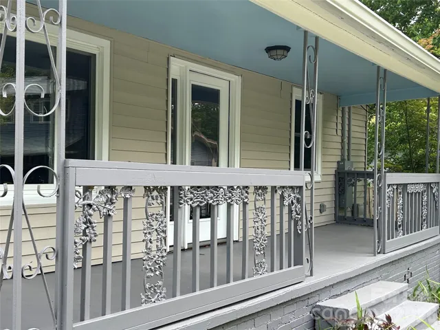 Cover front porch.