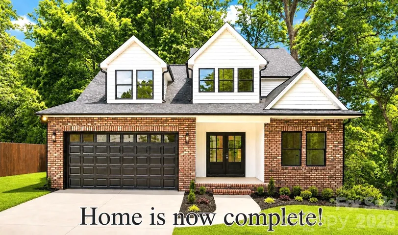 Custom built home with private setting on one of the cutest streets in China Grove.