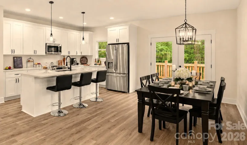 Dream Kitchen with large island and Dining area.