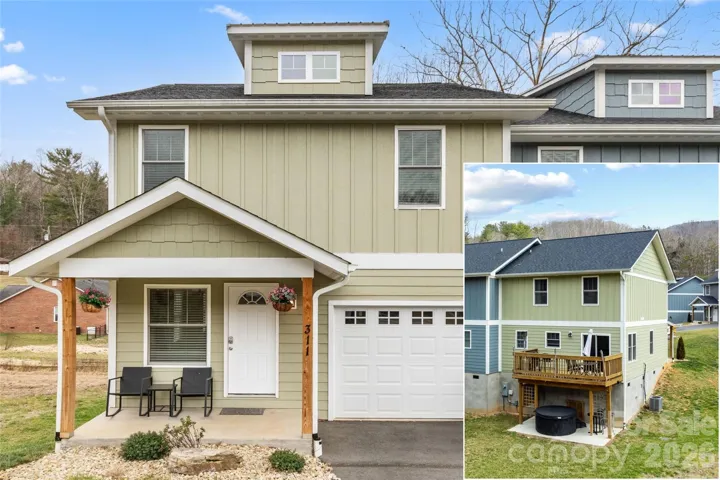 This end unit overlooking the creek is the ideal location in the subdivision!