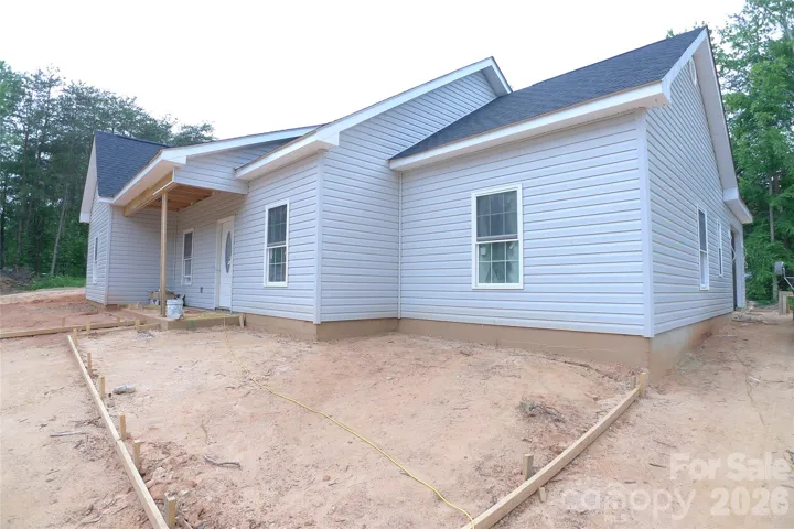 Front and right side of house