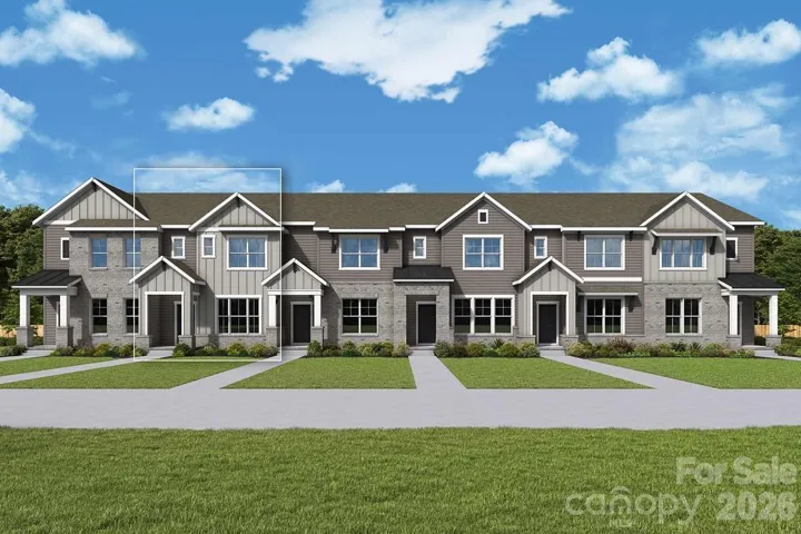 Beautiful townhomes with lots of light.