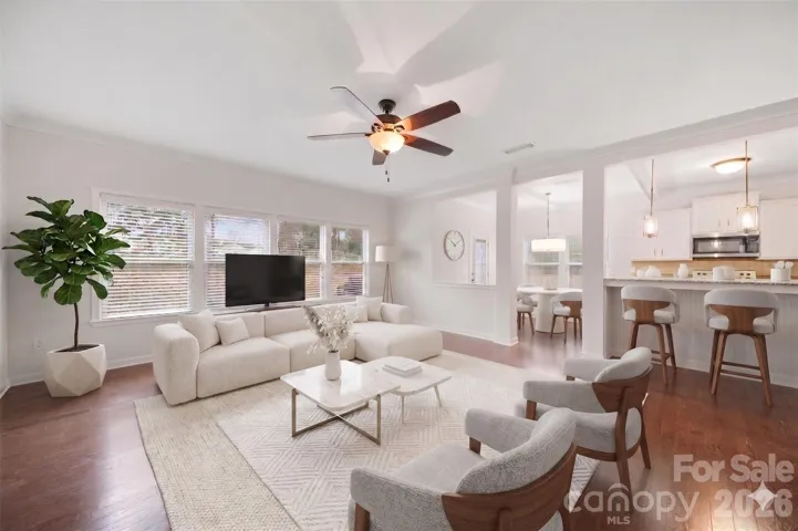 Living Room Virtually Staged