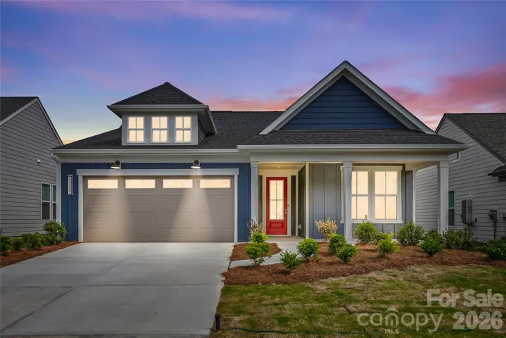 Inviting exterior with large front porch