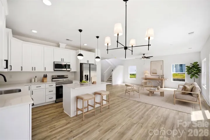 virtual staging kitchen