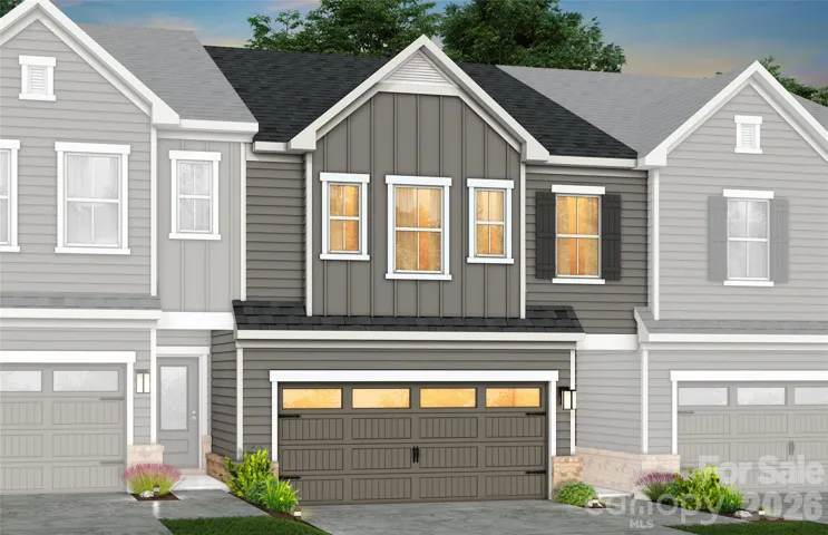 Lot #3 - Cooper Floor Plan; Rendering for Elevation #6.