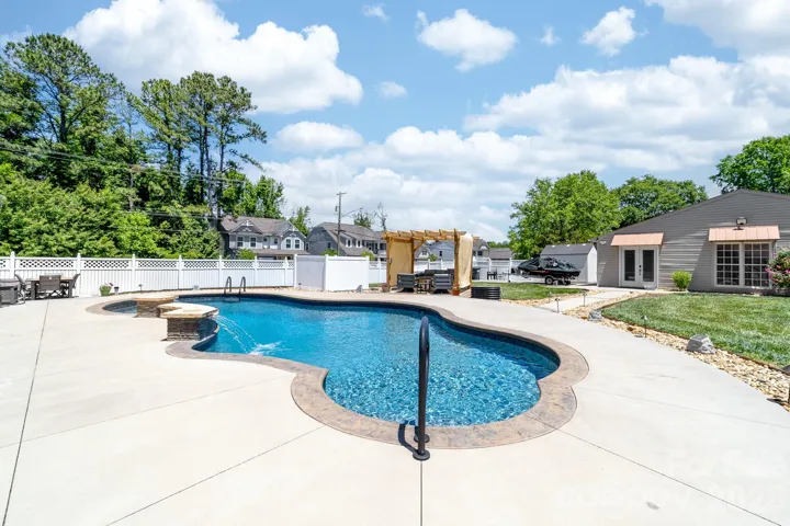 Heated inground Saltwater pool