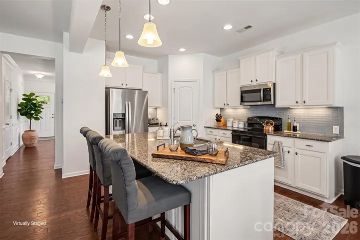 Virtually Staged Kitchen