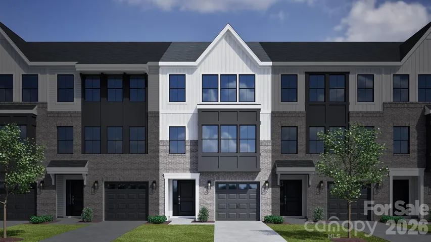 Rendering for Homesite 99 - Tigerlily B (home will be an end-unit).